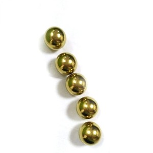 Billes en laiton massif de haute qualité allant de 0.5mm à 50mm avec traitement de galvanoplastie à filetage forable - Product Image 6