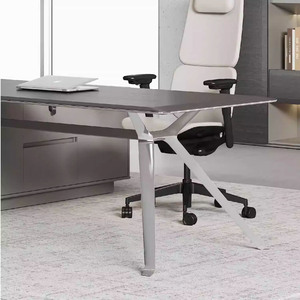 Escritorio Ejecutivo Moderno y Minimalista, Estilo <span class=keywords><strong>de</strong></span> Diseñador <span class=keywords><strong>de</strong></span> Alta Gama, Mesa <span class=keywords><strong>de</strong></span> <span class=keywords><strong>Oficina</strong></span> para CEO, Estación <span class=keywords><strong>de</strong></span> Trabajo <span class=keywords><strong>de</strong></span> Lujo para Gerentes con Gabinete Lateral - Product Image 5