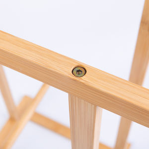 הסיטונאי גבוה 2 מעמד חופשי בגדי במבוק מתלה מתלי מגבת אמבטיה - Product Image 6