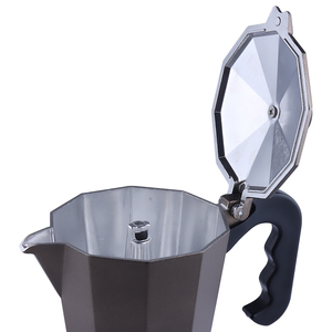 Cafetera Espresso de Aluminio para Estufa, Cafetera Eléctrica Italiana Moka de Viaje para Inducción - Product Image 6