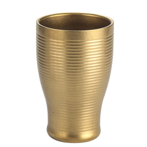 Retro 304 Stainless Steel Tumbler Hammered Finish Multi Use Cup For Party Beverage Drink Gold Silver Color - Product Image 5