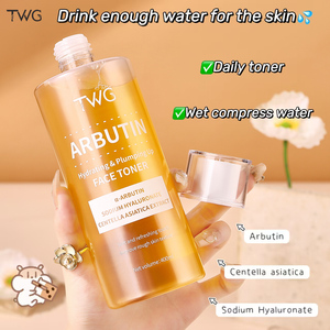 TWG RTS Tónico facial Centella Asiatica Suavizante Hialuronato de sodio Tónico facial Brillo Hidratante Alfa-Arbutina Tónico para la piel - Product Image 6