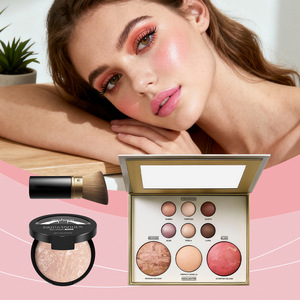 Set Cosmetico per il Trucco del Viso, Kit Regalo Multifunzionale con <span class=keywords><strong>Palette</strong></span> per Illuminante, Ombretto, Blush e Contouring - Product Image 2