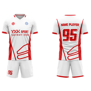 Uniformes de football élégants et sublimés entièrement personnalisables, maillots de football rétro et américains de grande taille avec logo brodé - Product Image 2