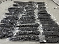 Extensions de cheveux humains au crochet FH Miracle Knot Feather, 14-24 pouces, Deep Wave, Water Wave, Pixie Curly, sans trame, pour crochet