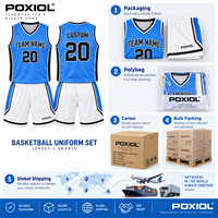 Ensemble d'uniformes de basketball personnalisés à séchage rapide, maillot et short d'entraînement, nom et numéro personnalisés, tenue d'équipe, vente en gros OEM, faible MOQ