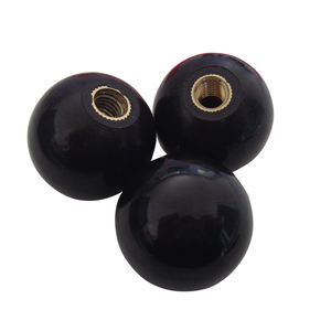 Star <strong>Threaded</strong> Round Ball <strong>Knobs</strong> Round Bakelite Plastic <strong>Knob</strong> Bakelite Plastic Black Ball <strong>Knob</strong> - Product Image 5