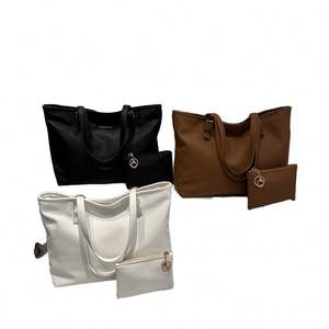 กระเป๋าถือผู้หญิงขนาดใหญ่ รุ่นใหม่ ฤดูใบไม้ผลิ 2026 เรียบง่าย ทันสมัย เหมาะสำหรับเดินทาง ทำงาน หรือใช้ในชีวิตประจำวัน  วัสดุสัมผัสนุ่มมีสไตล์ - Product Image 4