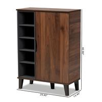 Meuble à chaussures en bois moderne pour appartement, empilable, gain de place, facile à assembler, design durable, pour salon et salle à manger