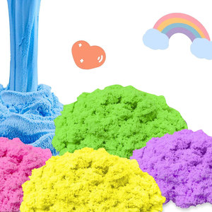Ensemble de bac à sable magique Space Sand, jouets de sable pour enfants, multiples moules à sable, seau, sable spatial, dinosaures, fruits - Product Image 2