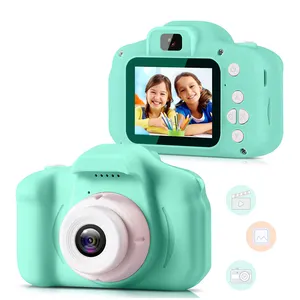 Beste Kerstcadeaus Mini Speelgoed Kinderen Camera Kids 2 Inch Hd 1080P Digital Photo Mini Kids Camera Speelgoed