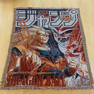 Japonais en gros personnalisé Anime tapisserie tissé Raschel jeter couverture tenture murale décor à la maison - Product Image 2