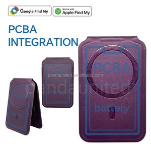 El rastreador híbrido global de sistema dual funciona para Find <span class=keywords><strong>My</strong></span> Worldwide Tracking Bolsas de tarjetas implantables Maletas Aplicación impermeable de Android - Product Image 5