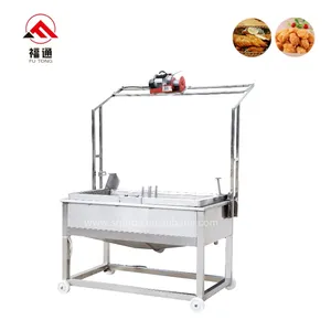Factory Supply Customizable Automatic China Electric Fryer Trade Deep Fryer Thermostat Automatic Discharging Fryer