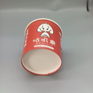 Vasos Desechables para Papas Fritas Francesas con Diseño Diagonal, Impresión de Logotipo Personalizado, Cubos de Papel Kraft Marrón para Papas Fritas - Product Image 6