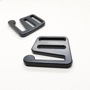 Hebilla de Gancho en G de Aleación de Zinc de Alta Resistencia, Ajustador Deslizante de Correas Negro Mate, Cierre de Liberación Rápida para Correas de Mochila de 19mm, 25mm, 38mm - Product Image 4