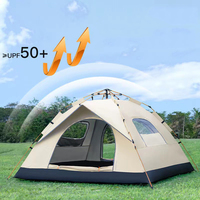 Carpa Extensible para Exteriores, para Aventuras, de 2-3 Personas, Amplio Espacio, de Una Habitación, Diseño de Apertura Rápida Automática, Venta al Por Mayor