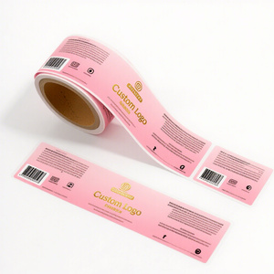 Custom Printing Private Logo Packaging Sticker Product Cosmetic Adhesive Waterproof Sticker Labels for Bottles Body Butter Jar - Product Image 1