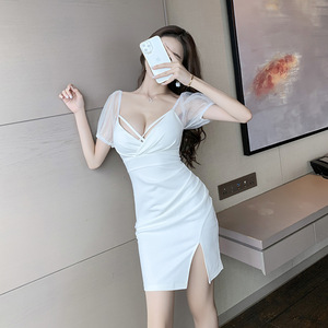 Nouvelle <span class=keywords><strong>robe</strong></span> <span class=keywords><strong>mi</strong></span>-<span class=keywords><strong>longue</strong></span> à bretelles et taille <span class=keywords><strong>fine</strong></span> pour femmes, vêtements pour femmes, robes de soirée pour femmes, été 2021 - Product Image 1