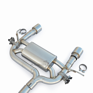Échappement Catback pour <span class=keywords><strong>Audi</strong></span> <span class=keywords><strong>TT</strong></span> <span class=keywords><strong>MK1</strong></span> 1.8T 1998-2006 Ss304 Système d'échappement à soupape Système d'échappement Axleback haute performance - Product Image 5