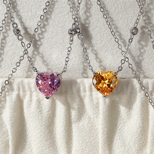 Collana Rosa Dolce per Donne, Semplice Catena da Indossare Quotidianamente, Accessorio per la Clavicola - Product Image 4