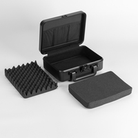 Étuis en aluminium de luxe personnalisés professionnels, étui de transport rigide avec mousse EVA découpée, étui à outils portable, boucle résistante à l'eau