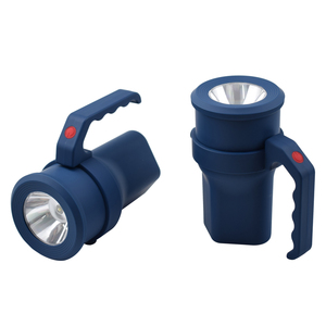 Linh hoạt bất kỳ pin nhựa ngọn đuốc đèn pin với 1 * AA 1 * AAA 1 * C 1 * D cấu hình cho các loại pin khác nhau - Product Image 4