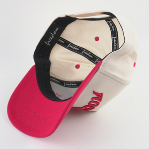 Cao Cấp Tùy Chỉnh 3D Phun Thêu Biểu Tượng Bông Mens 5 Bảng Điều Chỉnh K Một Khung Hai Tone Mũ Gorras Snapback Thể Thao Bóng Chày Mũ Cho Người Đàn Ông - Product Image 4