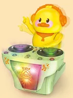 Jouet pour bébé canard électrique dansant DJ Little Yellow Duck, jouet pour bébé de 0 à 8 ans