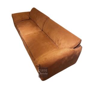 โซฟาห้องนั่งเล่นดีไซน์เรียบง่าย,ผ้าหุ้มโซฟาแบบแบ่งส่วนโซฟาขนาดใหญ่ล็อบบี้โรงแรมเฟอร์นิเจอร์บ้านวิลล่า - Product Image 3