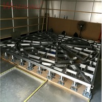 Plataforma Giratoria con Blindaje RF para Pruebas EMC en Cámara Semi-Anecoica, Fabricada por OEM