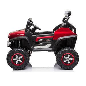 Mercedes Benz Unimog Licenciado, Camioneta Monstruo de Pedales para Niños, Funciona con Batería, Control Remoto 2.4G, Juguete de Plástico para Niños de 2 a 4 Años - Product Image 3