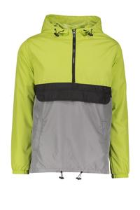 Wholesale Colorblock <strong>Mens</strong> Nylon Cotton Lined Windbreaker Shorts Custom Logo <strong>Cagoule</strong> - Product Image 4