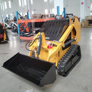 Chine Shandong Fabrication <span class=keywords><strong>Track</strong></span> Wheel Ce/Epa Mini Skid Steer Loader Avec Attachement 300 Kg Chargeur Frontal Tracteur - Product Image 4