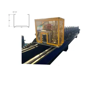 Galvanized C Channel GI Steel Keel Roll Forming Machine