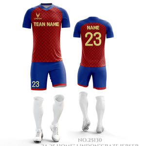 Uniforme de Fútbol Personalizado para Hombre, Conjunto de Camiseta de Fútbol Sublimada de Poliéster para Equipo Nacional, Venta al Por Mayor 2025-2026 - Product Image 1