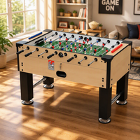 Table de baby-foot à monnayeur JX113A, table de baby-foot haut de gamme, table de baby-foot neuf étoiles pour salle de jeux, bar, club