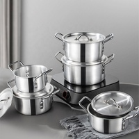 Batterie de cuisine professionnelle pour restaurant : Marmites de cuisson et de maintien au chaud pour une utilisation efficace en cuisine