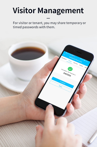 แอป Glomarket TTlock ล็อคประตูกระจกอัจฉริยะแบบอิเล็กทรอนิกส์ ล็อคด้วยลายนิ้วมือ รหัสผ่าน บัตรอิเล็กทรอนิกส์ สำหรับสำนักงาน ล็อคประตูกระจกอัจฉริยะแบบสแกนใบหน้า - Product Image 4