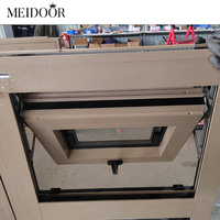 Fenêtre à persiennes thermiquement isolée Meidoor avec moustiquaire en acier inoxydable, moderne, économe en énergie, en aluminium, insonorisée, pour salle de bain extérieure
