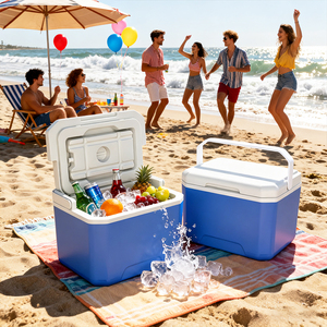 Glacière isotherme portable de 5 L, idéale pour le camping, les pique-niques et la conservation des aliments en voyage - Product Image 3