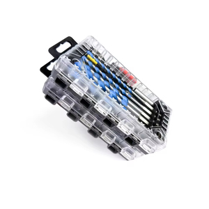 Jeu d'embouts Torx de sécurité hexagonale T20 S2 Offre Spéciale durables PH2 tournevis à percussion forets en acier chromé de qualité industrielle OEM 4pc - Product Image 6