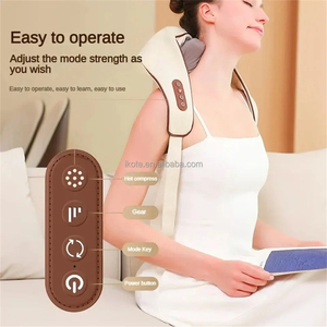 Massageador Inteligente Sem Fio Shiatsu para Costas com Calor, Tipo de Amassamento 5D, Carregamento Tipo-C, Xale Multifuncional para Cuidados com a Saúde - Product Image 6