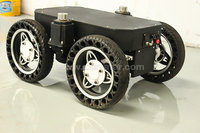 Chasis de Robot con Ruedas, Entrega Rápida, Robot ROS, Alta Distancia al Suelo, Compatible, Programable, Chasis de Robot de 4 Ruedas AVT-W9D