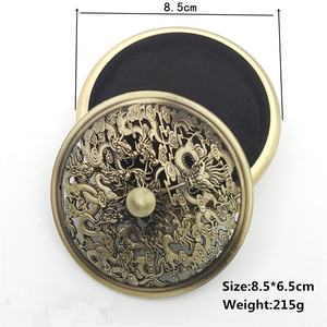 Quemador de incienso de bobina redonda de Metal, quemador de incienso portátil personalizado para el hogar, gran oferta - Product Image 3