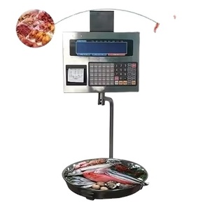 Balance électronique suspendue en acier inoxydable 15 kg avec imprimante thermique pour caisse enregistreuse de détail, personnalisable OEM/ODM - Product Image 4