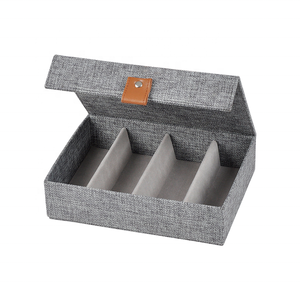 Estuche de almacenamiento personalizado para gafas de sol y anteojos, joyero de tela con exhibición organizadora para uso en armario o bolsa - Product Image 3