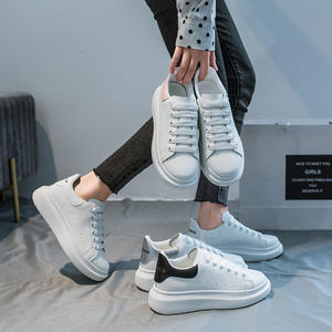 New Arrival Retro Sneakers Lace-Up Designer Casual Footwear for Women's White Low Top Sports Tennis <b>Shoes</b> - Product Image 3