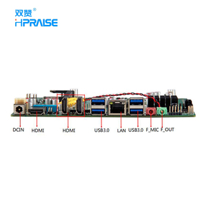 Inter Core i7 6th Bộ vi xử lý trên tàu 3 <span class=keywords><strong>HD</strong></span> hiển thị đầu ra 6 USB 1000M Ethernet RJ45 Sim Mini ITX Bo mạch chủ - Product Image 2