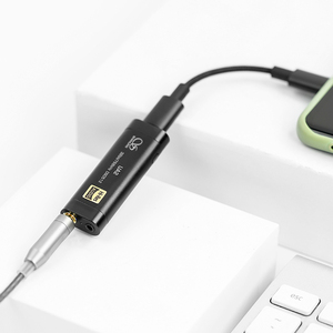 Shanling UA2 Portable <span class=keywords><strong>USB</strong></span> Câble <span class=keywords><strong>DAC</strong></span> Ampli <span class=keywords><strong>Casque</strong></span> ES9038Q2M PCM768kHz DSD512 Type C à 2.5/3.5mm Compatible iOS Android - Product Image 3